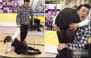 明星现场被打屁股,现场观众惊呼不已！